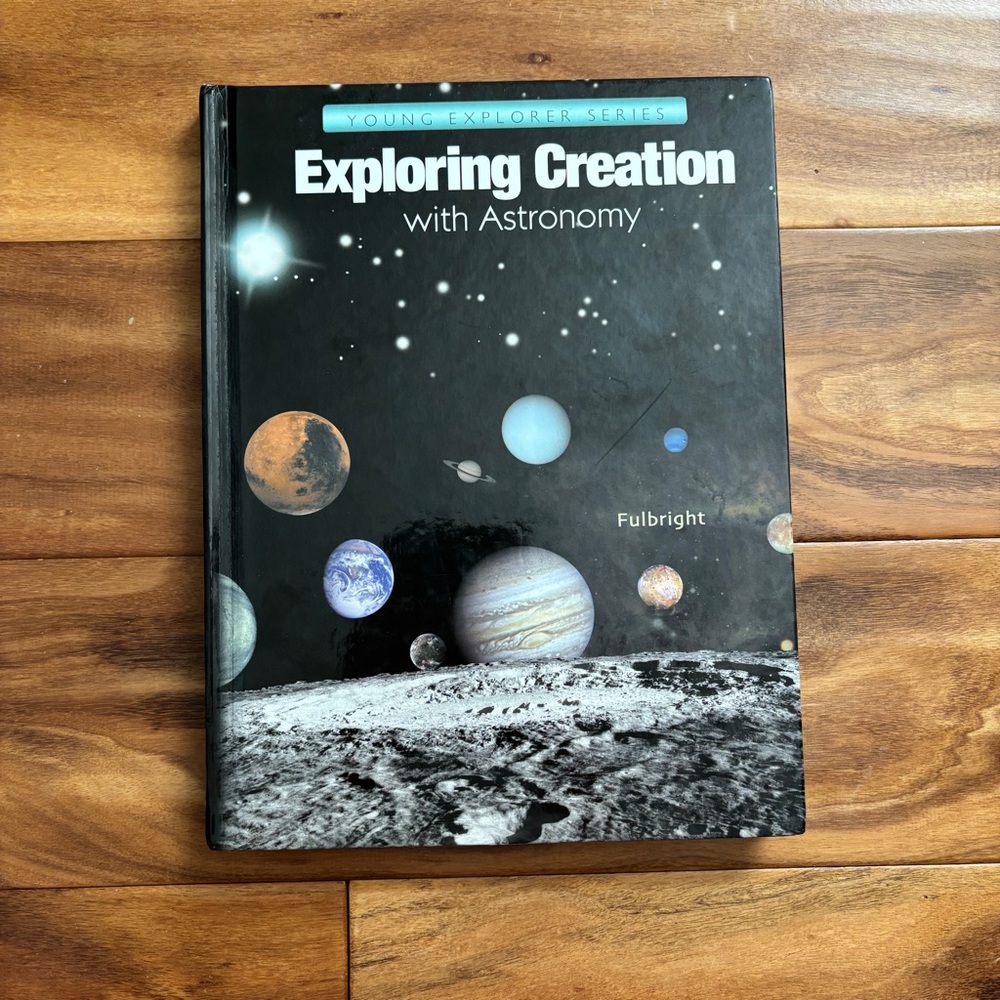 Like new, Exploring Creation with Astronomy, hardcover textbook
